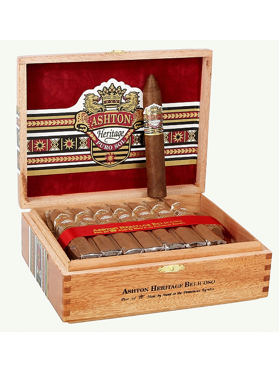 Сигары Ashton Heritage Puro Sol Belicoso No. 2 - фото 5