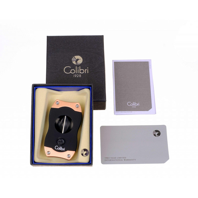 Гильотина Colibri V-cut, черная-розовое золото CU300T6 - фото 10