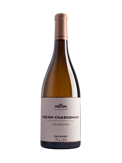 Вино Vuillemez Père et Fils Mâcon-Chardonnay Les Beluses 0.75 л - фото