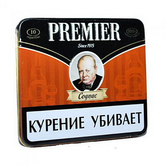 Сигариллы Premier Cognac (портсигар 10 шт)