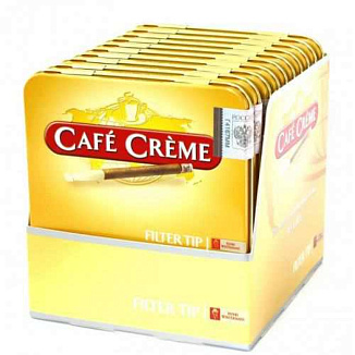 Сигариллы Cafe Creme Filter Tip