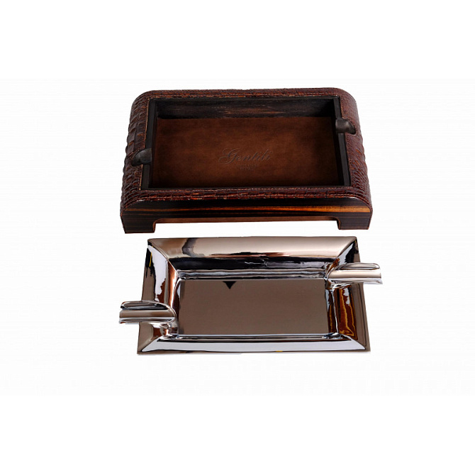 Gentili сигарная 930-Croco-brown - фото 4