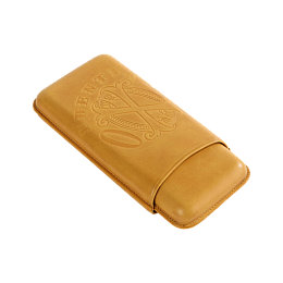 Футляр The Opus X Society Leather Case El Camel на 3 сигары - фото