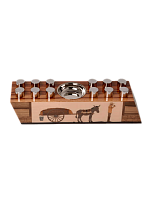 Пепельница Elie Bleu Ashtray "Casa Cubana" Secadero One to One - фото