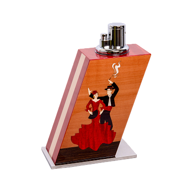 Зажигалка Elie Bleu Large Table Lighter "Casa Cubana" Cienfuegos - фото