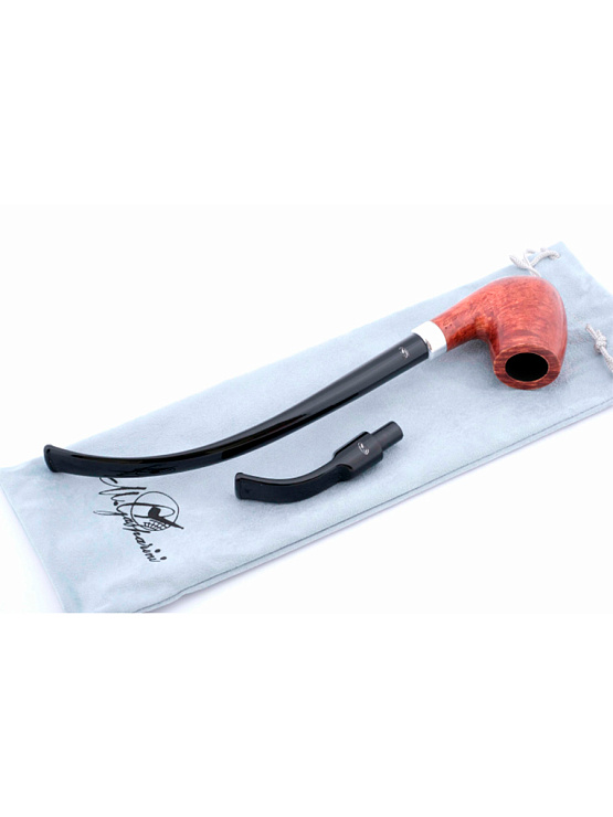 Курительная трубка Gasparini Churchwarden, 2 мундштука KENT-4 - фото 8