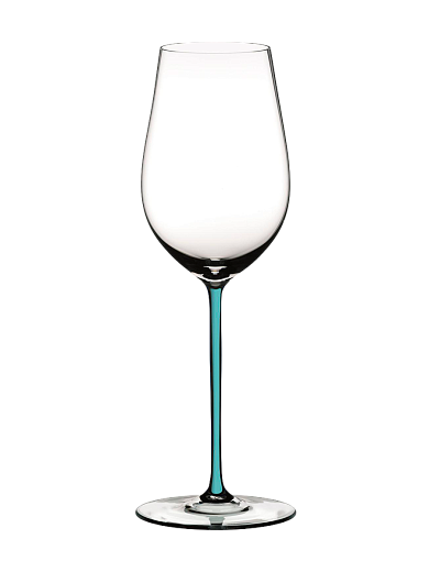 Бокал для вина Riedel Fatto A Mano Riesling/Zinfandel Turquoise, 395 мл - фото