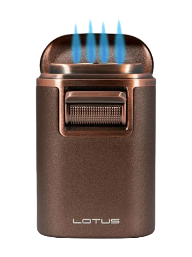 Зажигалка Lotus Brawn Brown Crackle & Copper настольная T7COP - цена