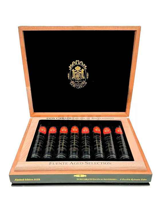 Сигары Arturo Fuente Don Carlos Edicion de Aniversario Double Robusto Tubos - фото 6