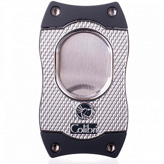 Гильотина Colibri S-cut (зубчатое лезвие), черная-хром CU560T2