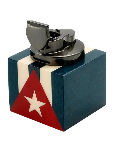 Зажигалка Adorini Table Jet Lighter Cuban Flag - цена