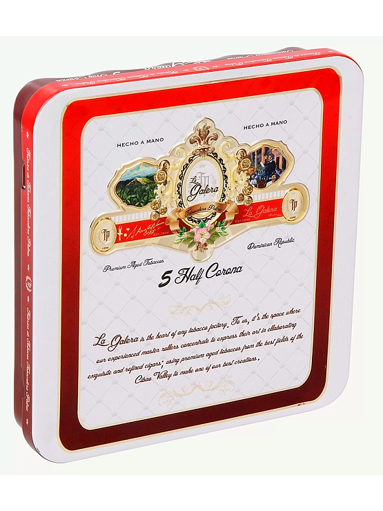 Сигары La Galera Connecticut Tins Half Corona - фото 6