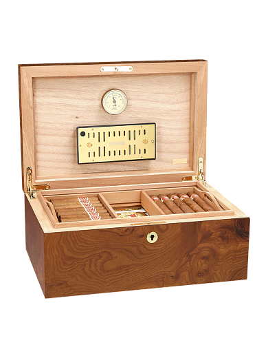 Хьюмидор Adorini Specially Selected Grande Deluxe Elm Burl на 150 сигар - цена