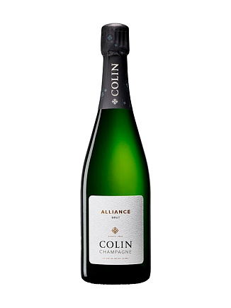 Игристое вино Colin, "Alliance" Brut, 0.375 л.