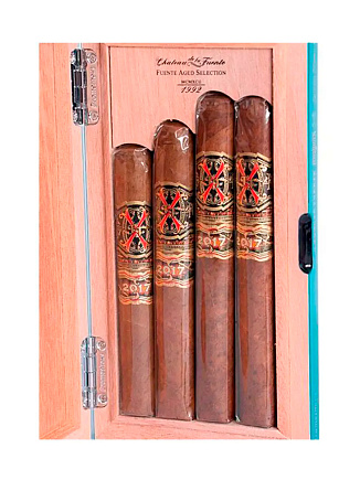 Сигары Arturo Fuente FFOX Fuente Fuente Opus X Story 4 Set Cigars Blue
