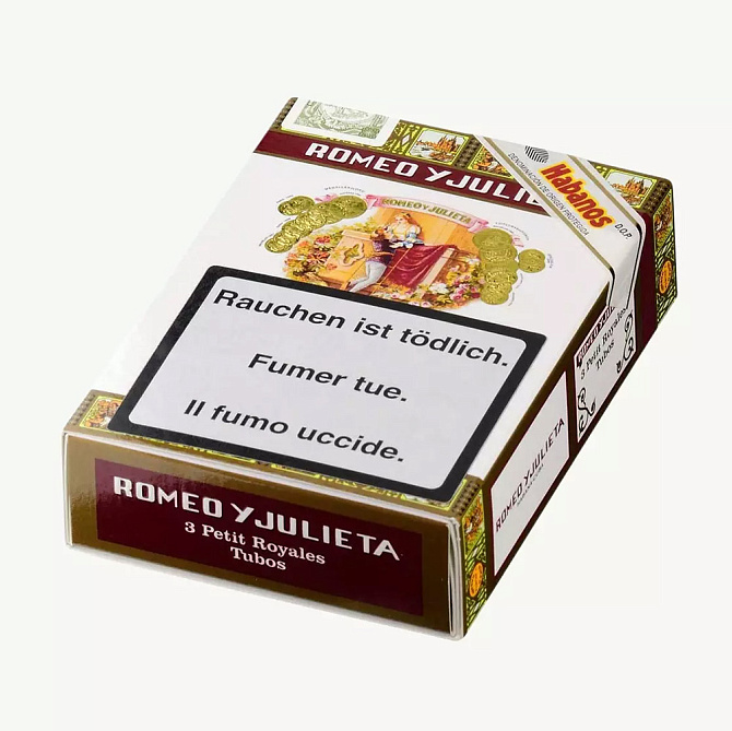 Сигары Romeo y Julieta Petit Royales Tubos - фото 6