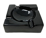 Пепельница Aficionado на 4 сигары Ceramic Black - фото 3