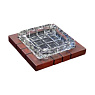 Пепельница Aficionado на 4 сигары Crystal Wood - фото 1
