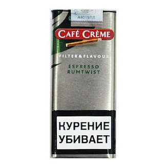 Сигариллы Cafe Creme Filter Espresso Rumtwist