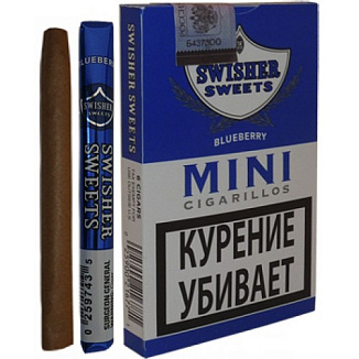 Сигариллы Swisher Sweets Blueberry Mini Cigarillos