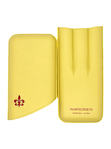 Футляр Montecristo Yellow на 3 сигары - цена