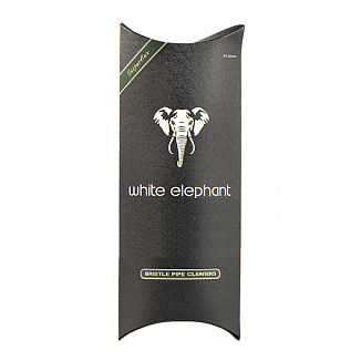 Ерши для трубки White Elephant жесткие полосатые 80 шт