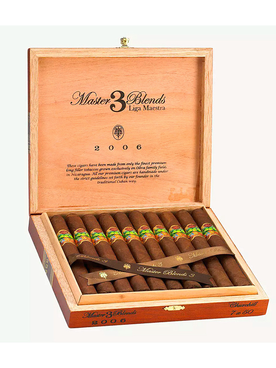 Сигары Oliva Master Blends 3 Churchill - фото 5