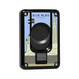 Каттер Elie Bleu Double Blade Cigar Cutter "Casa Cubana" Black - фото