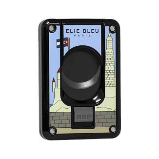 Каттер Elie Bleu Double Blade Cigar Cutter "Casa Cubana" Black