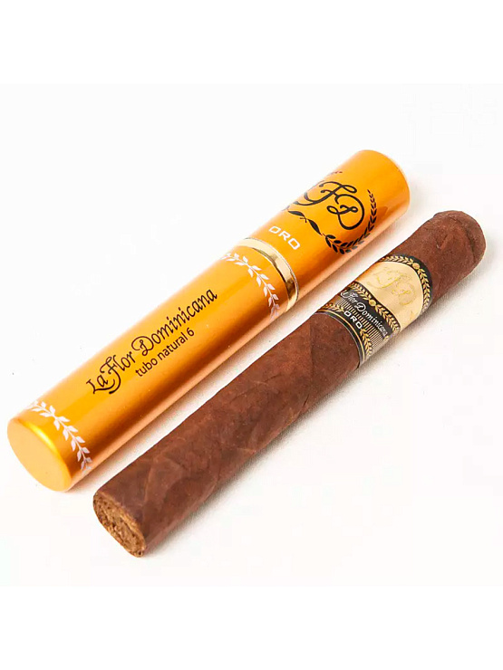 Сигары La Flor Dominicana Oro Natural No. 6 Tubos - фото 6