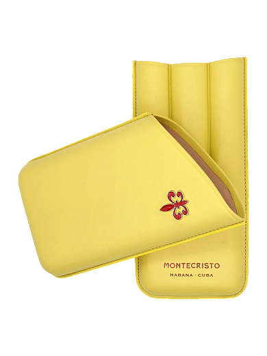 Футляр Montecristo Yellow на 3 сигары - отзывы