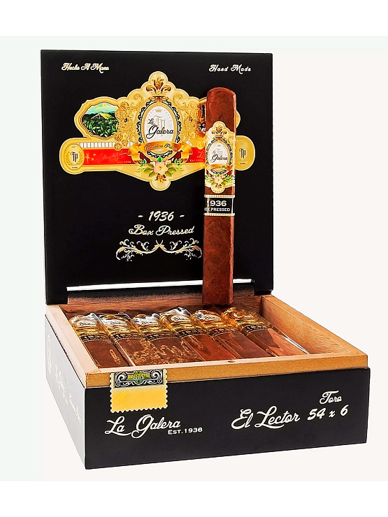 Сигары La Galera 1936 Box Pressed El Lector Toro - фото 5