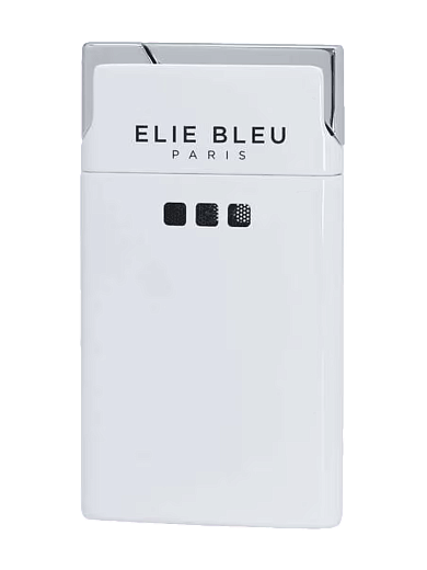 Зажигалка Elie Bleu Pocket Lighter "Delgado" White - фото