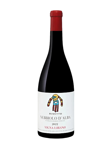 Вино Rivetto, "Vigna Lirano" Nebbiolo d'Alba DOC, 2022 0.75 л - фото