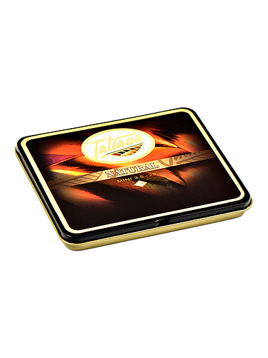 Сигариллы Tatiana Mini Tins Natural - фото