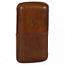 Футляр Gurkha CO985 Brandy на 3 сигары - фото 1