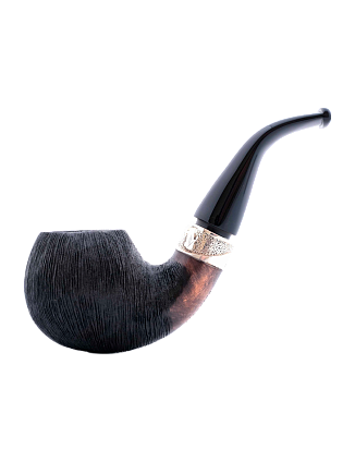 Курительная трубка L’Anatra Pettinata Silver L742-2