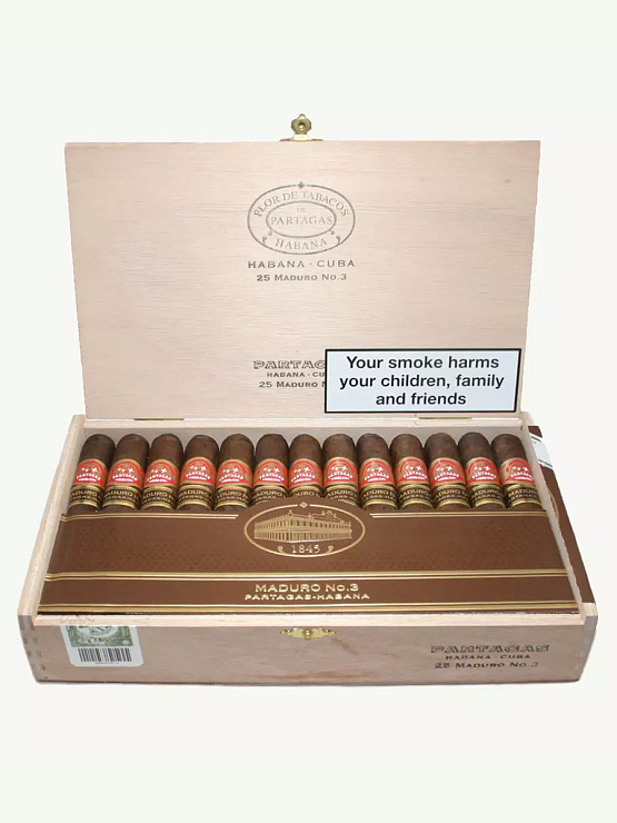 Сигары Partagas Maduro No. 3 - фото 5
