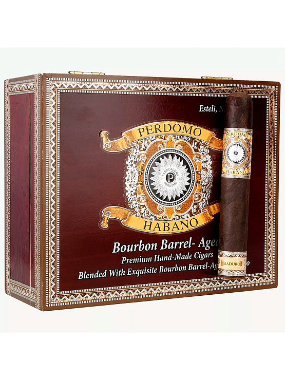Сигары Perdomo Habano Bourbon Barrel-Aged Maduro Gordo - фото 6