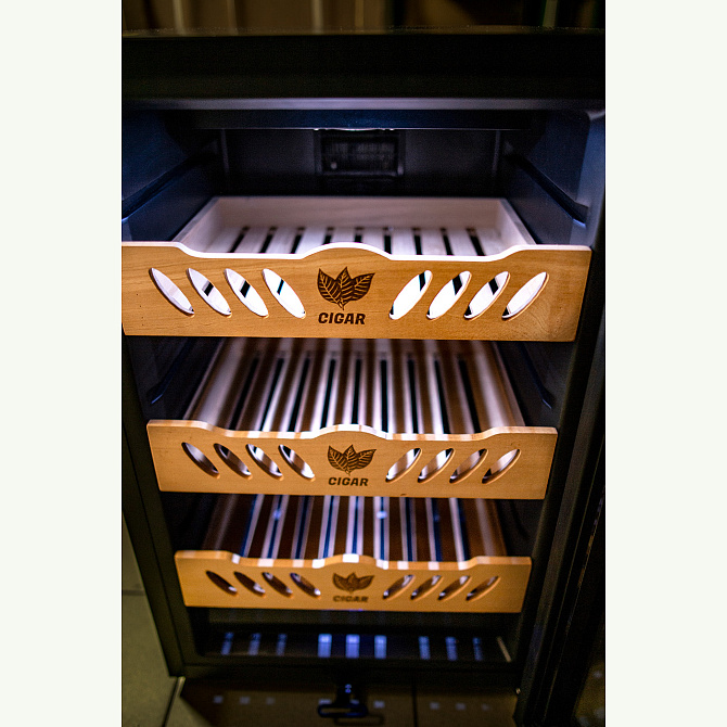 Электронный шкаф Cigar Cabinet JC-65 - фото 6