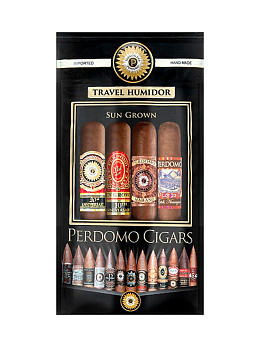 Подарочный набор сигар Perdomo Humidified Epicure Sun Grown - фото
