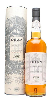 Виски Oban, "malt" 14 years old