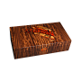 Хьюмидор Elie Bleu Humidor "Tiger" Flamed Walnut
