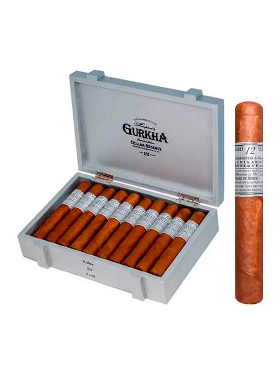 Сигары Gurkha Cellar Reserve 12 Platinum Kracken XO - фото 5