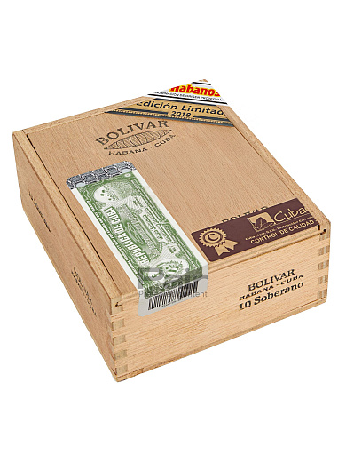 Сигары Bolivar Soberano Edicion Limitada 2018 - отзывы