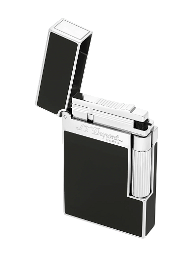 Зажигалка S.T. Dupont Lighter Ligne 2 Lacquered Silver - описание