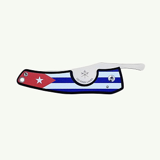 Нож Les Fines Lames Le Petit Flag Cuba Dark Wood