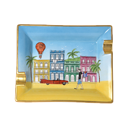 Пепельница Elie Bleu Ashtray "Casa Cubana" The Cigar Smoker - фото