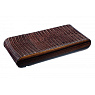 Футляр Gentili на 3 сигары SV3-Ebony-Iguana - фото 1