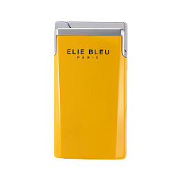 Зажигалка Elie Bleu Pocket Lighter "Diamond Jetflame" Brush Gold - фото
